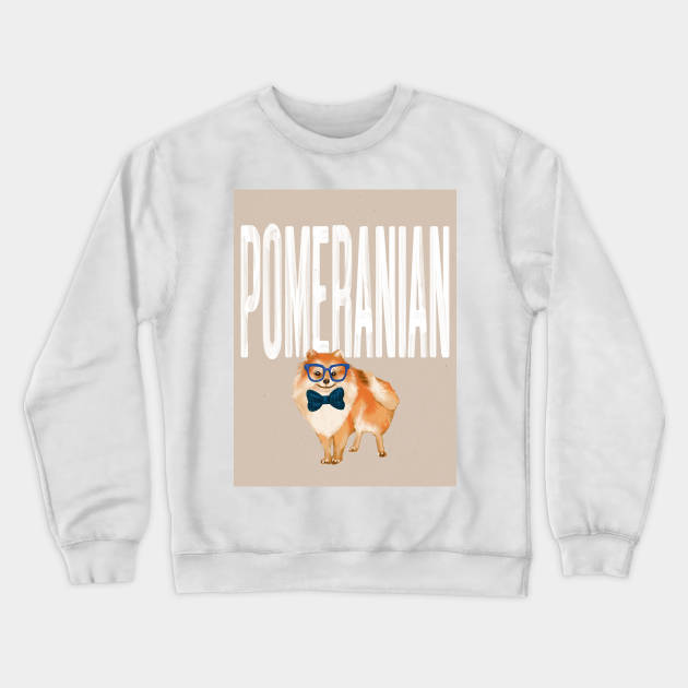 Pomeranian Dog Crewneck Sweatshirt by Art Designs